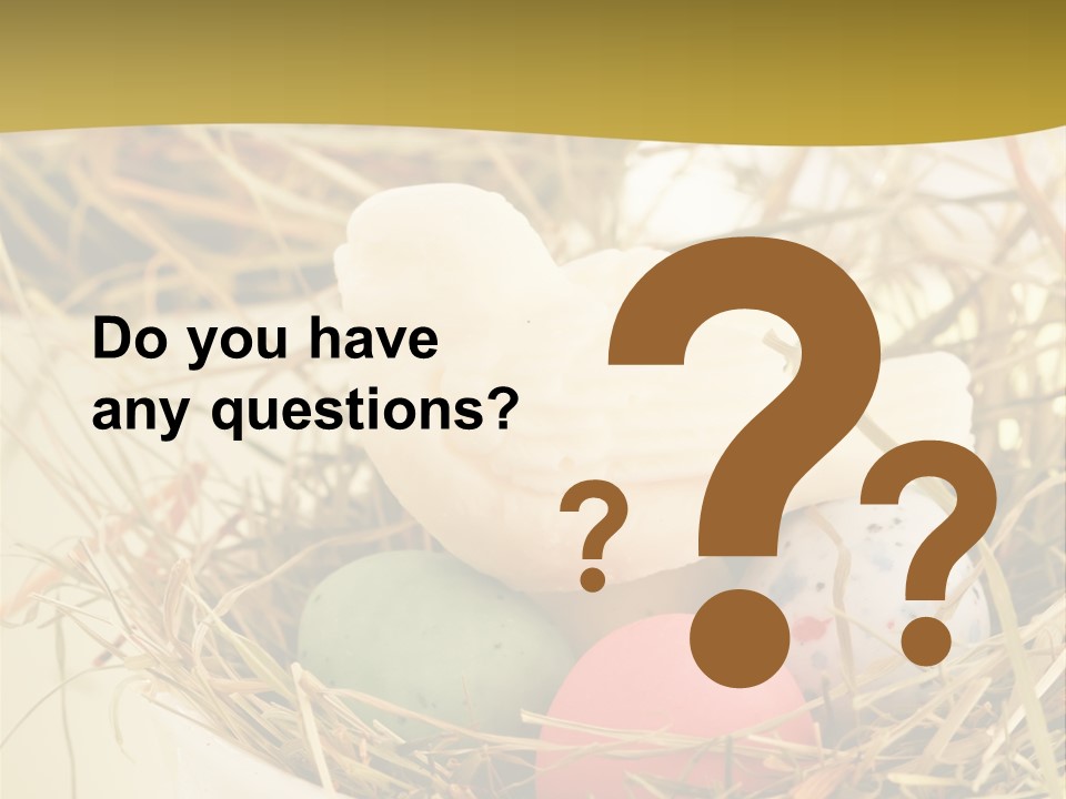 Chocolate Decoration Junk PowerPoint Template