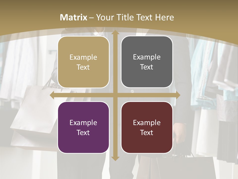 Man And Women In Suits PowerPoint Template