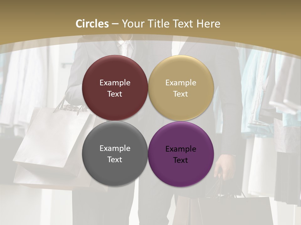 Man And Women In Suits PowerPoint Template