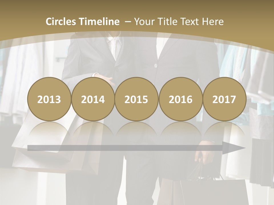 Man And Women In Suits PowerPoint Template