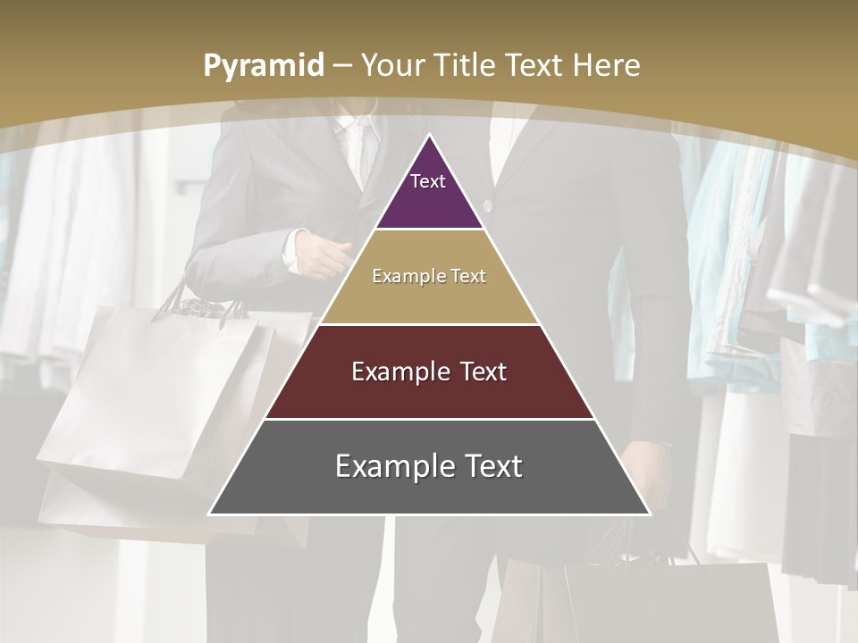 Man And Women In Suits PowerPoint Template