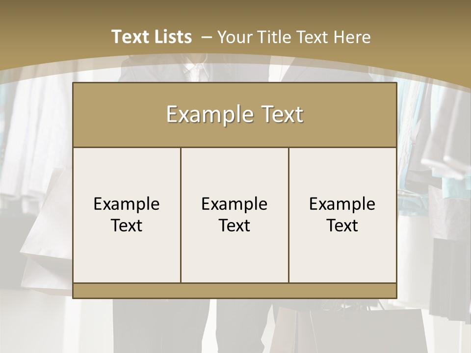 Man And Women In Suits PowerPoint Template