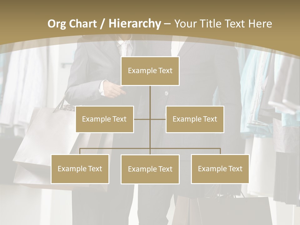 Man And Women In Suits PowerPoint Template