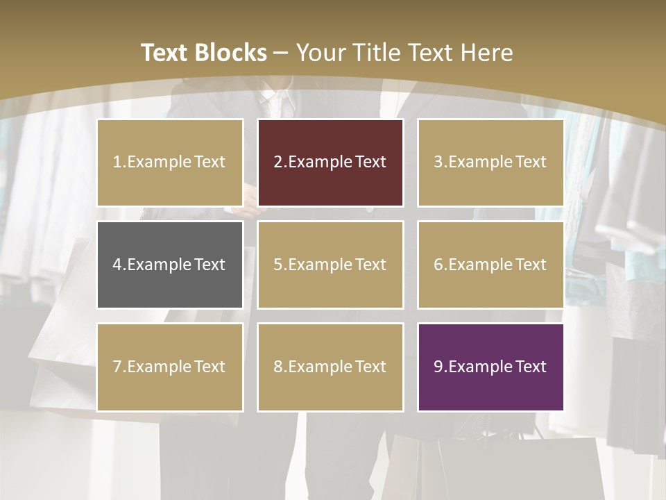 Man And Women In Suits PowerPoint Template