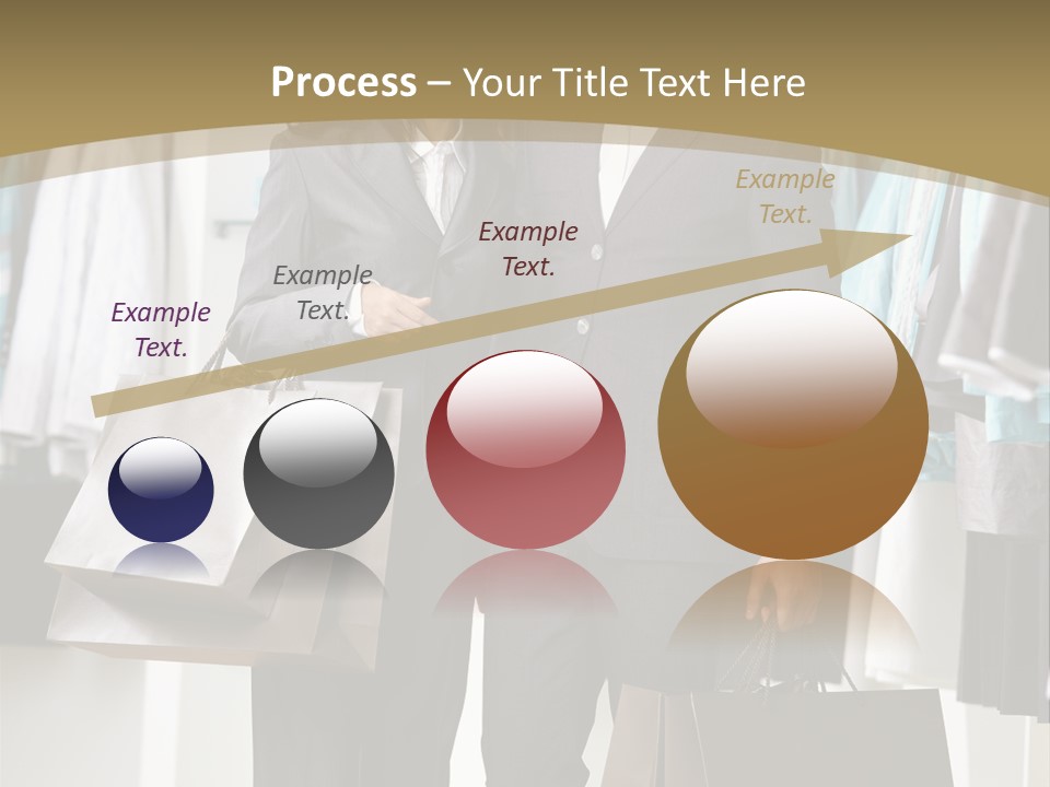 Man And Women In Suits PowerPoint Template