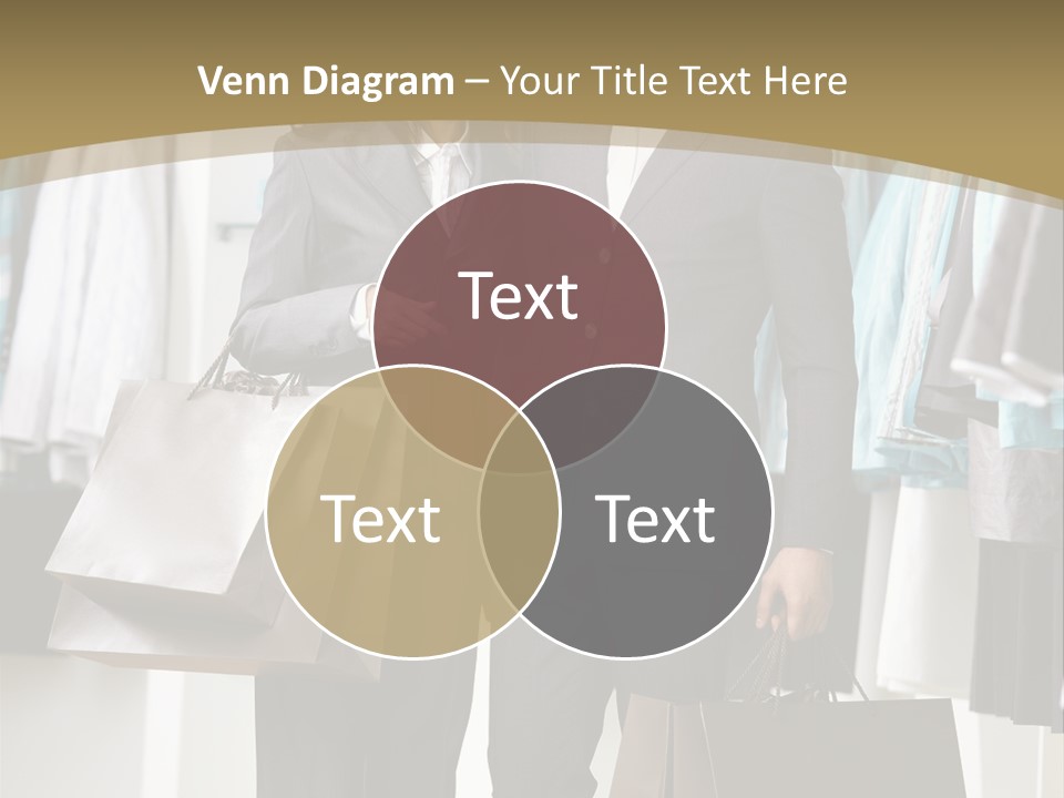 Man And Women In Suits PowerPoint Template