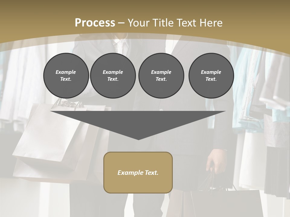 Man And Women In Suits PowerPoint Template