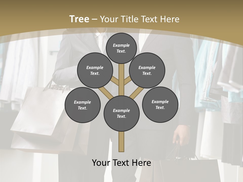 Man And Women In Suits PowerPoint Template