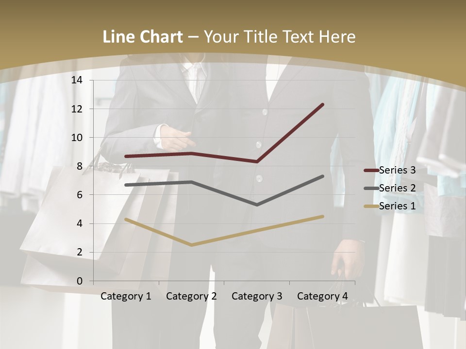 Man And Women In Suits PowerPoint Template
