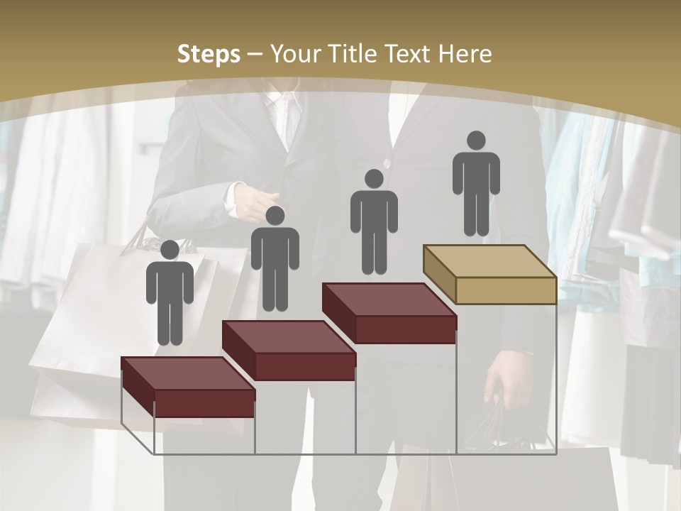 Man And Women In Suits PowerPoint Template