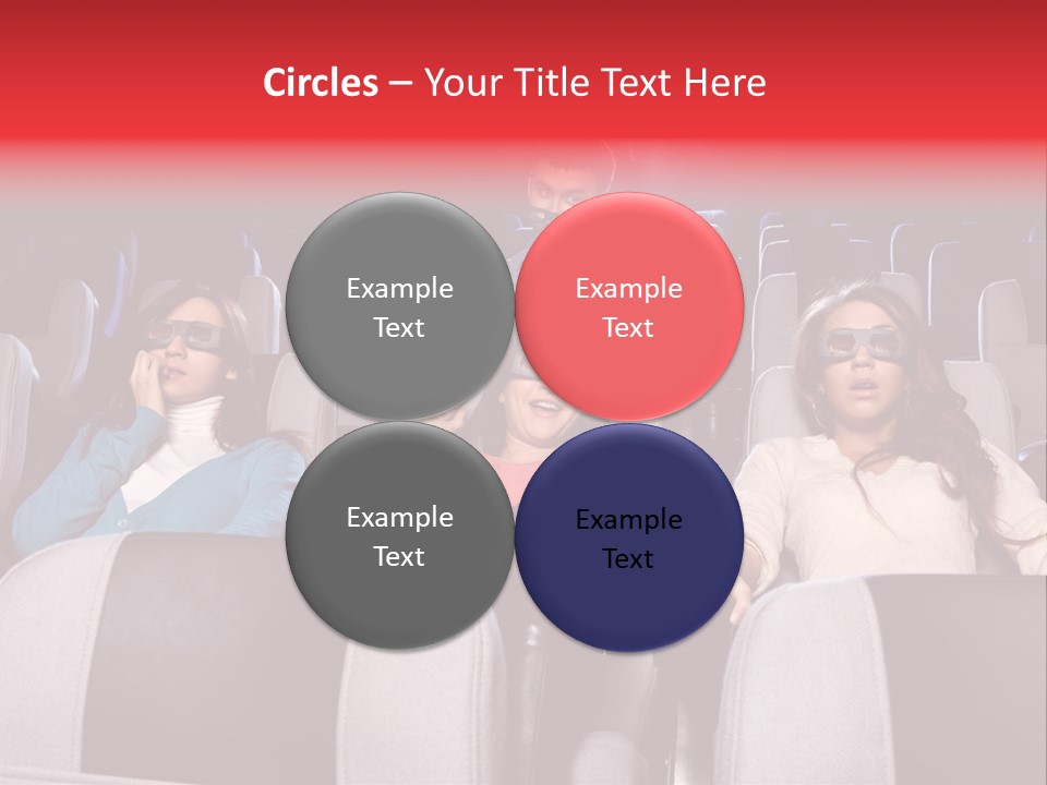 Female Young Indoors PowerPoint Template