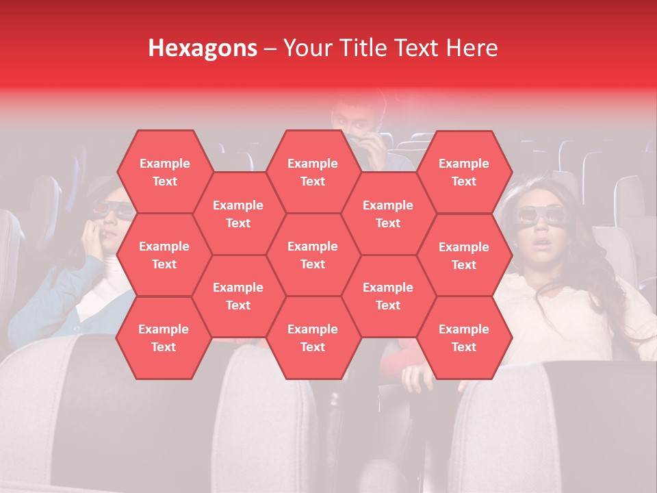 Female Young Indoors PowerPoint Template