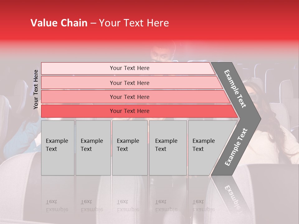 Female Young Indoors PowerPoint Template