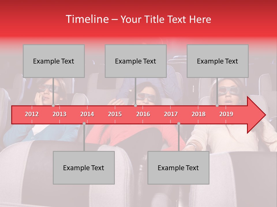 Female Young Indoors PowerPoint Template