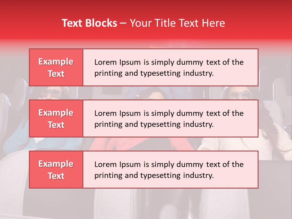 Female Young Indoors PowerPoint Template