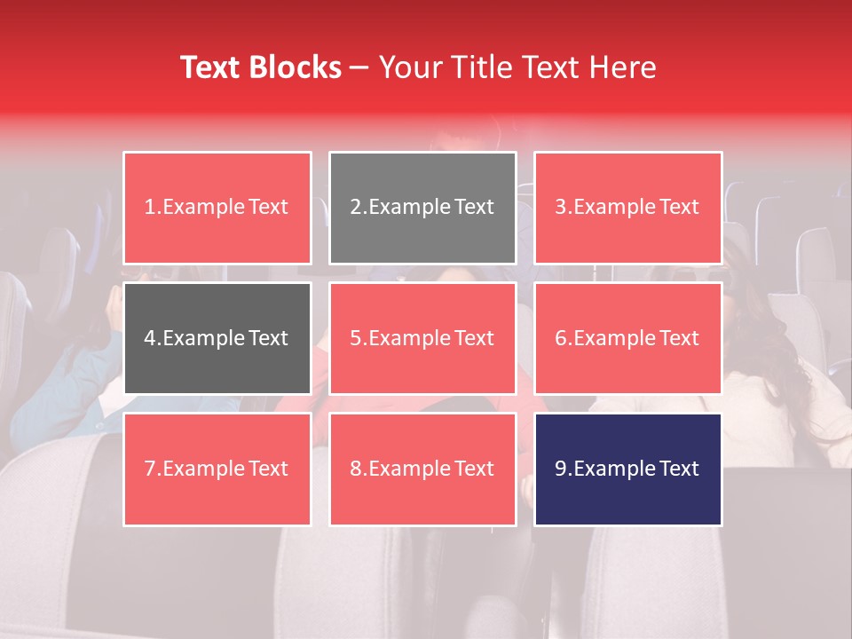 Female Young Indoors PowerPoint Template