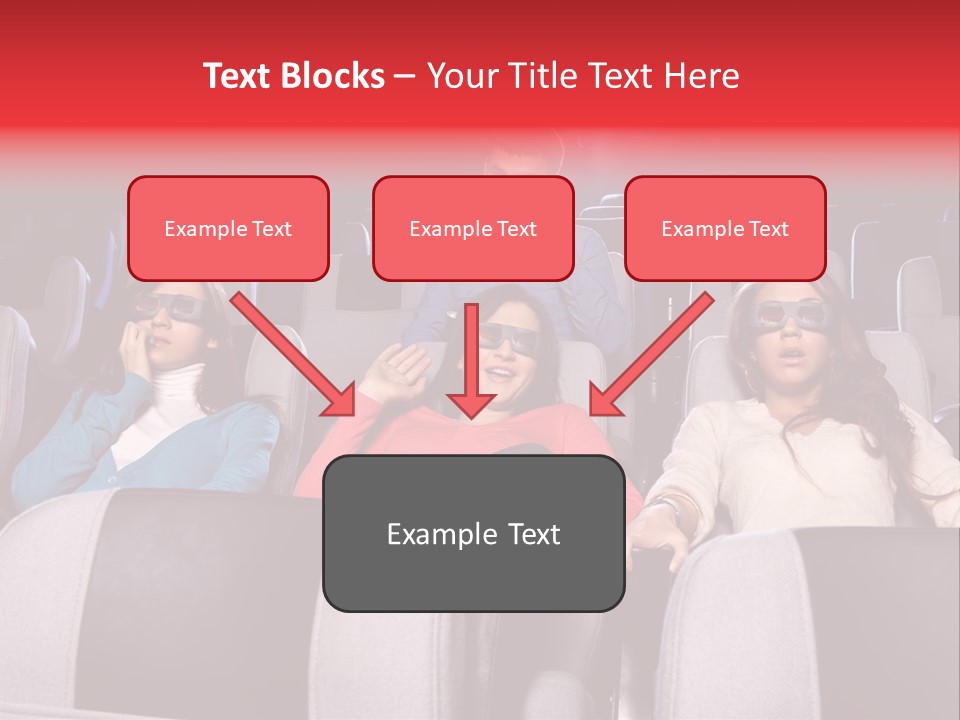 Female Young Indoors PowerPoint Template