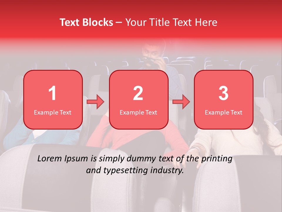 Female Young Indoors PowerPoint Template