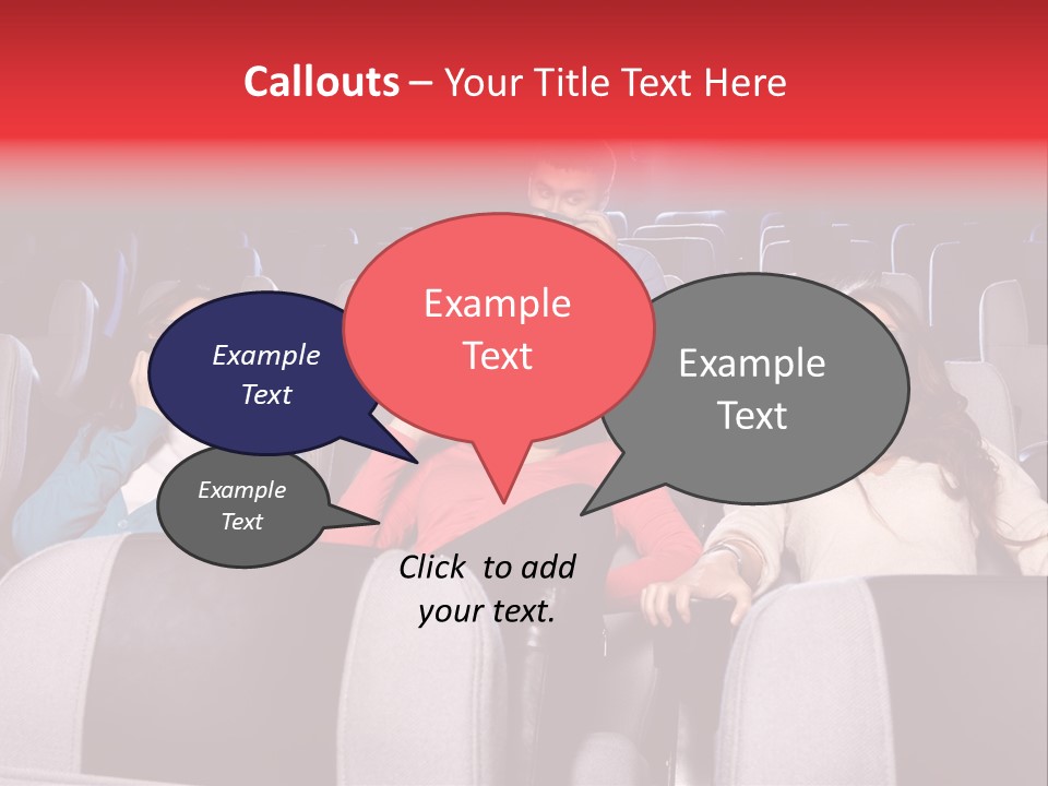 Female Young Indoors PowerPoint Template