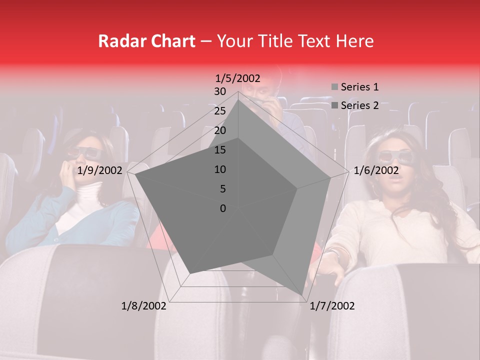 Female Young Indoors PowerPoint Template
