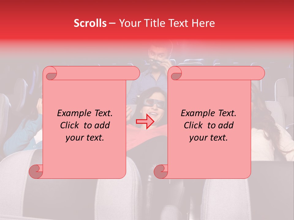 Female Young Indoors PowerPoint Template