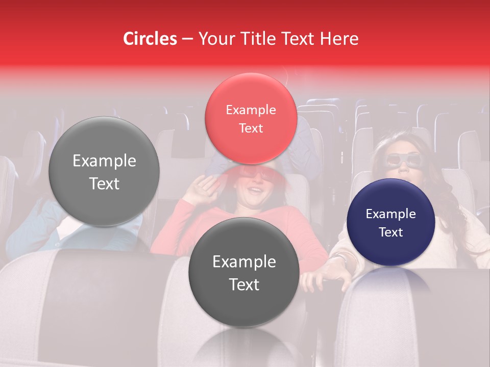 Female Young Indoors PowerPoint Template