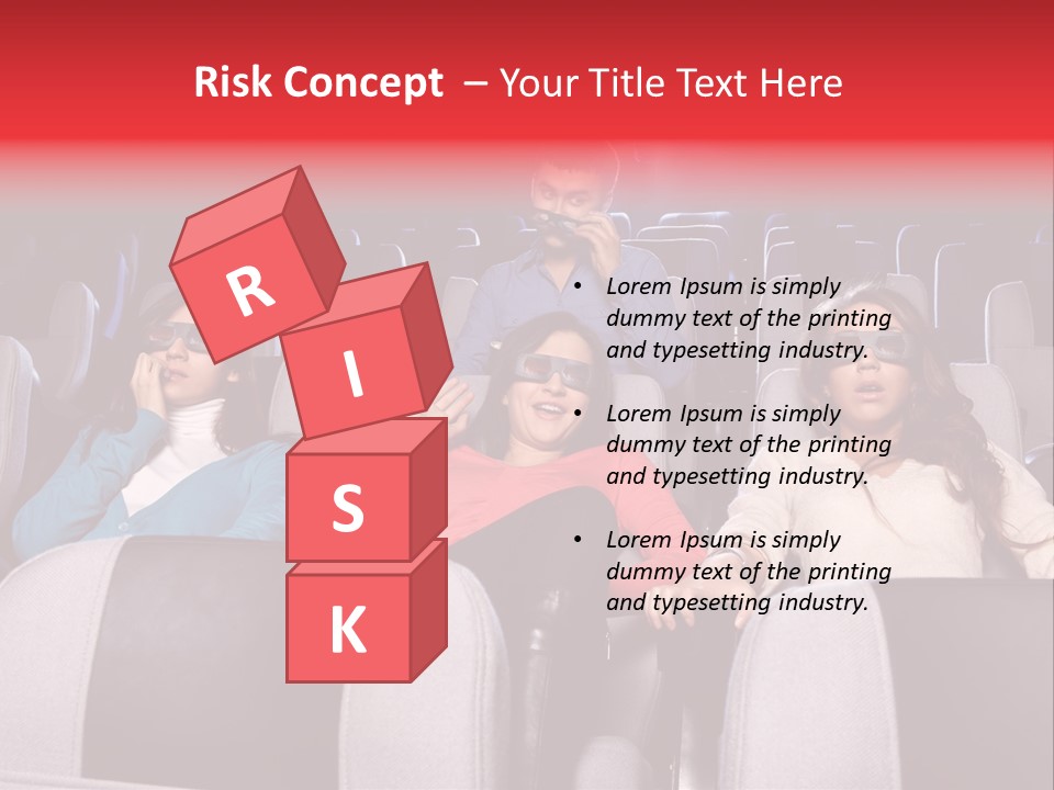 Female Young Indoors PowerPoint Template