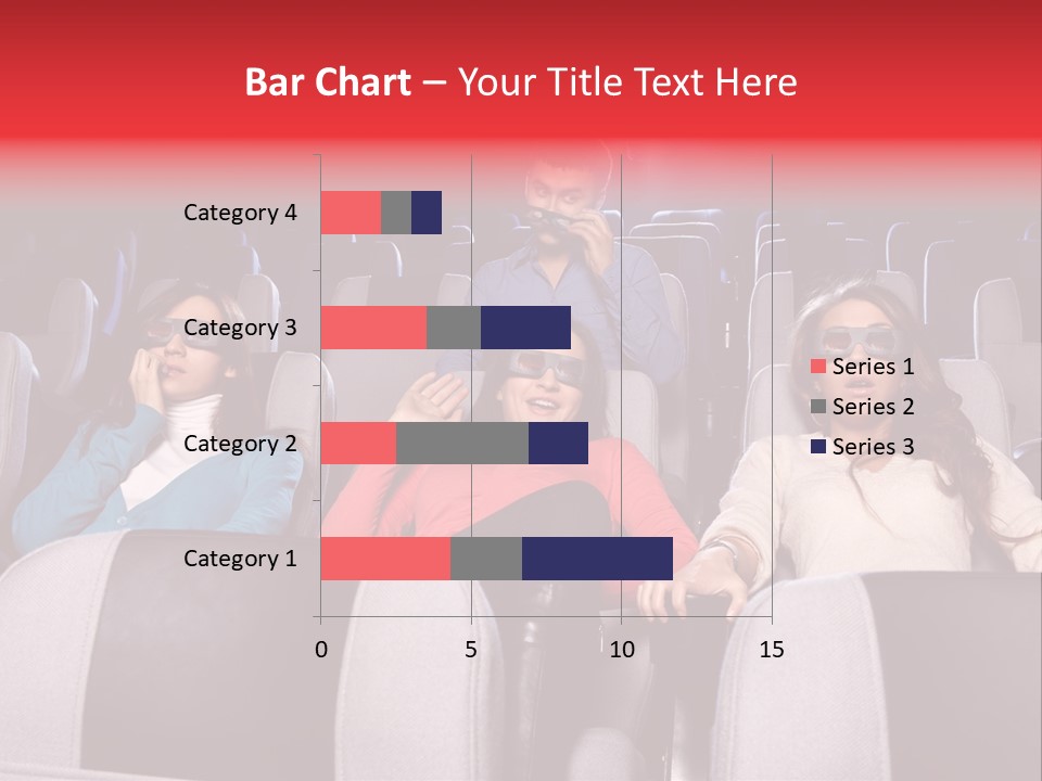Female Young Indoors PowerPoint Template