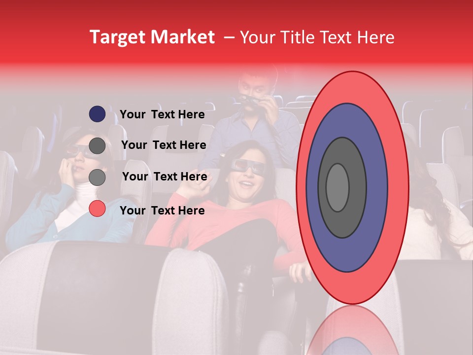 Female Young Indoors PowerPoint Template