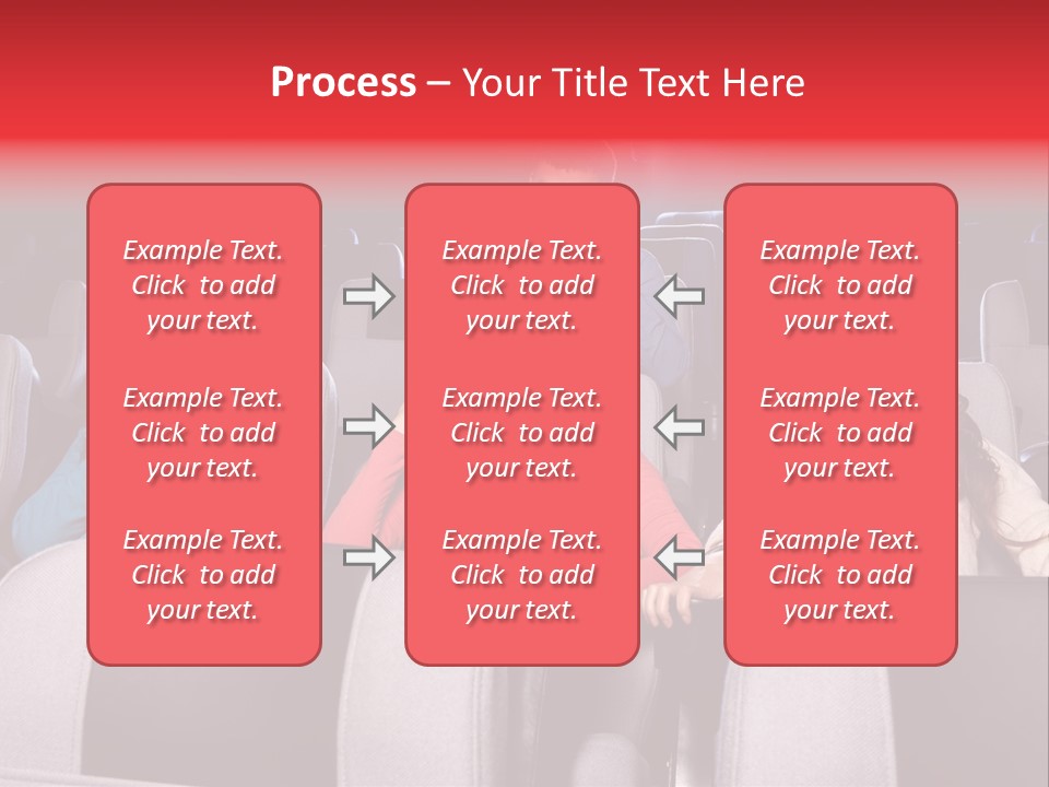 Female Young Indoors PowerPoint Template