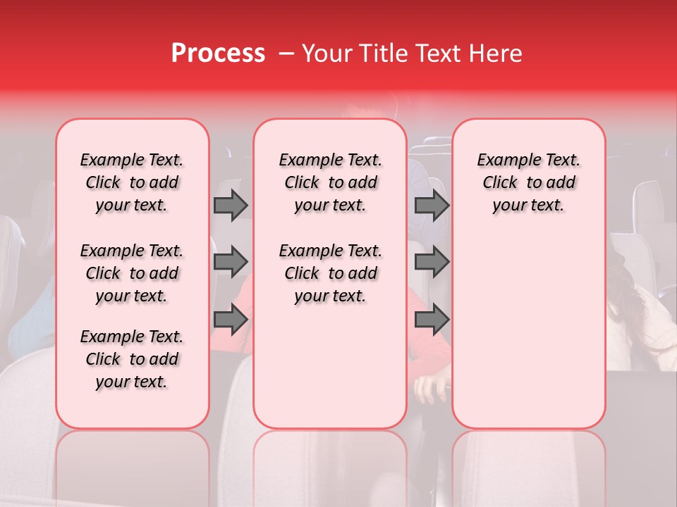 Female Young Indoors PowerPoint Template