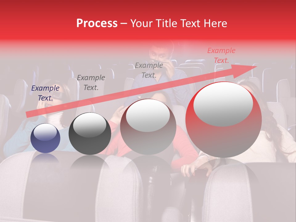 Female Young Indoors PowerPoint Template