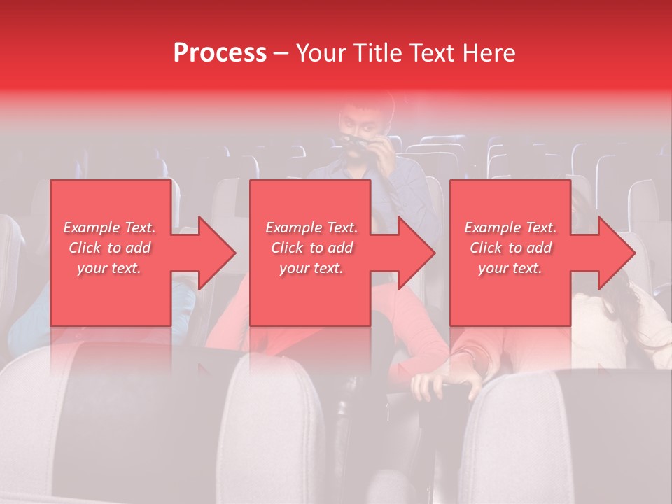 Female Young Indoors PowerPoint Template