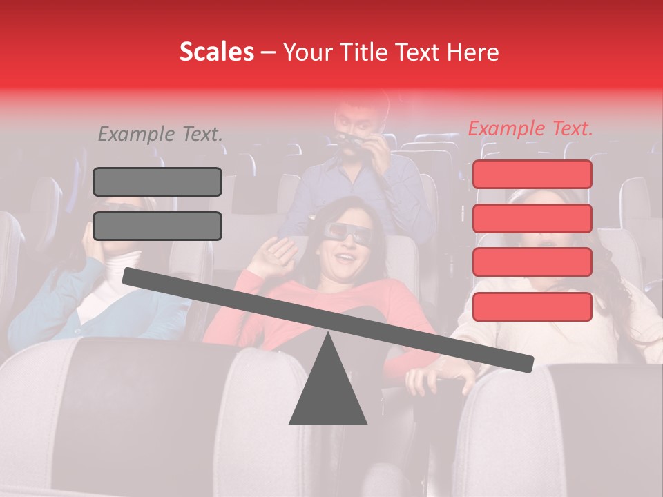 Female Young Indoors PowerPoint Template