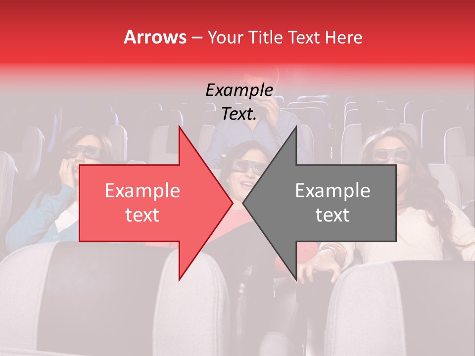 Female Young Indoors PowerPoint Template