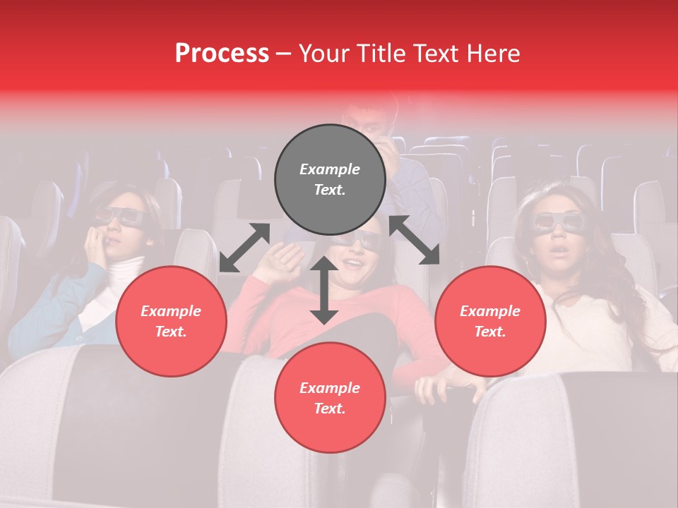 Female Young Indoors PowerPoint Template