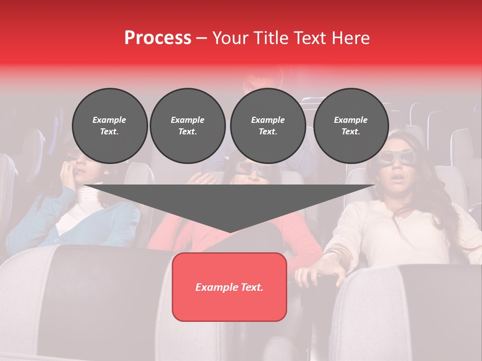 Female Young Indoors PowerPoint Template