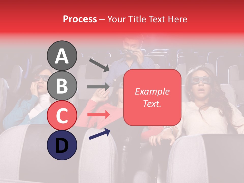 Female Young Indoors PowerPoint Template