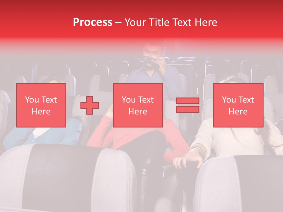 Female Young Indoors PowerPoint Template
