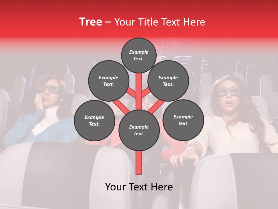 Female Young Indoors PowerPoint Template