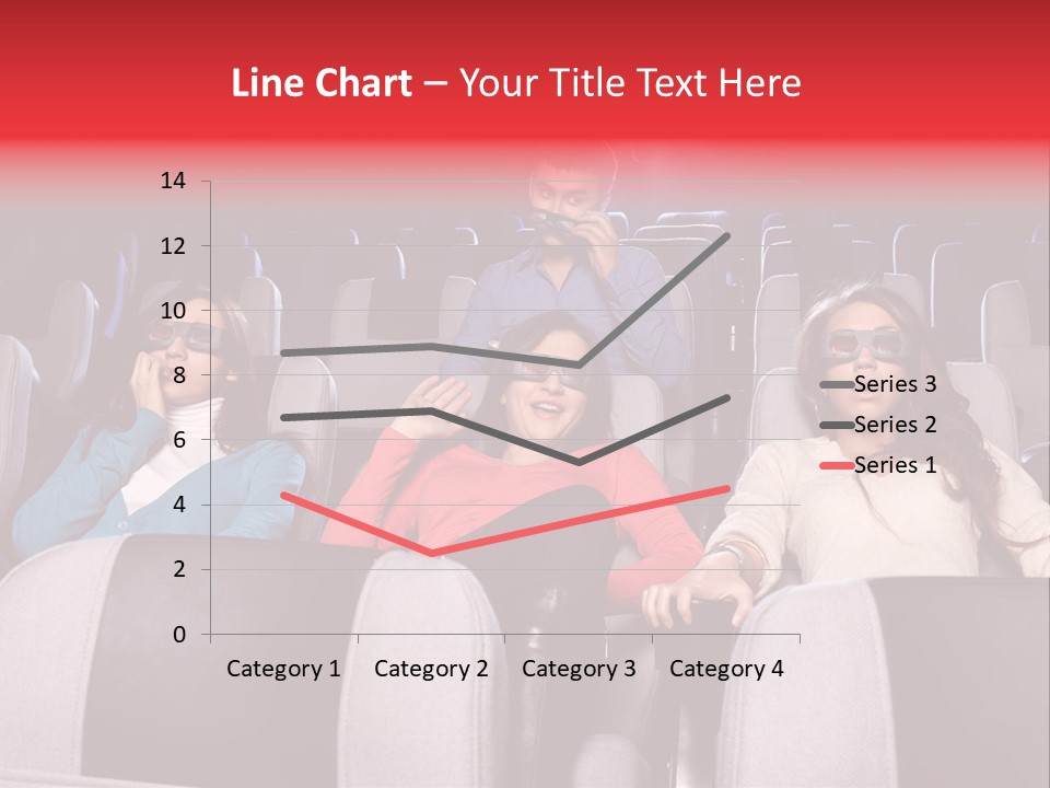 Female Young Indoors PowerPoint Template