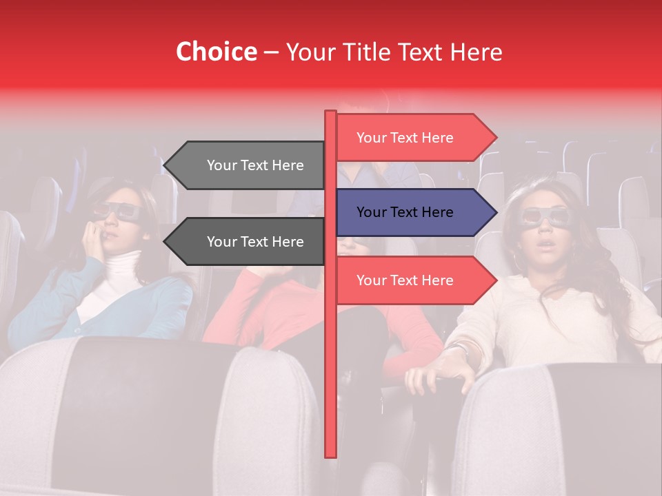 Female Young Indoors PowerPoint Template