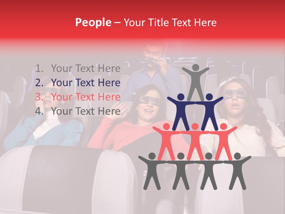 Female Young Indoors PowerPoint Template