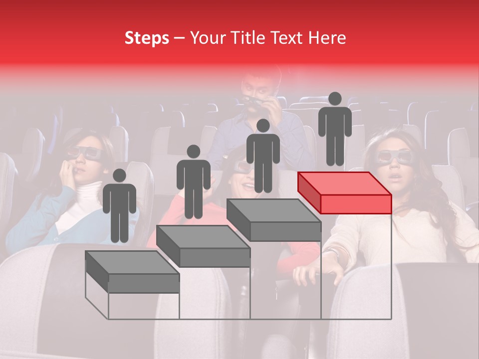 Female Young Indoors PowerPoint Template