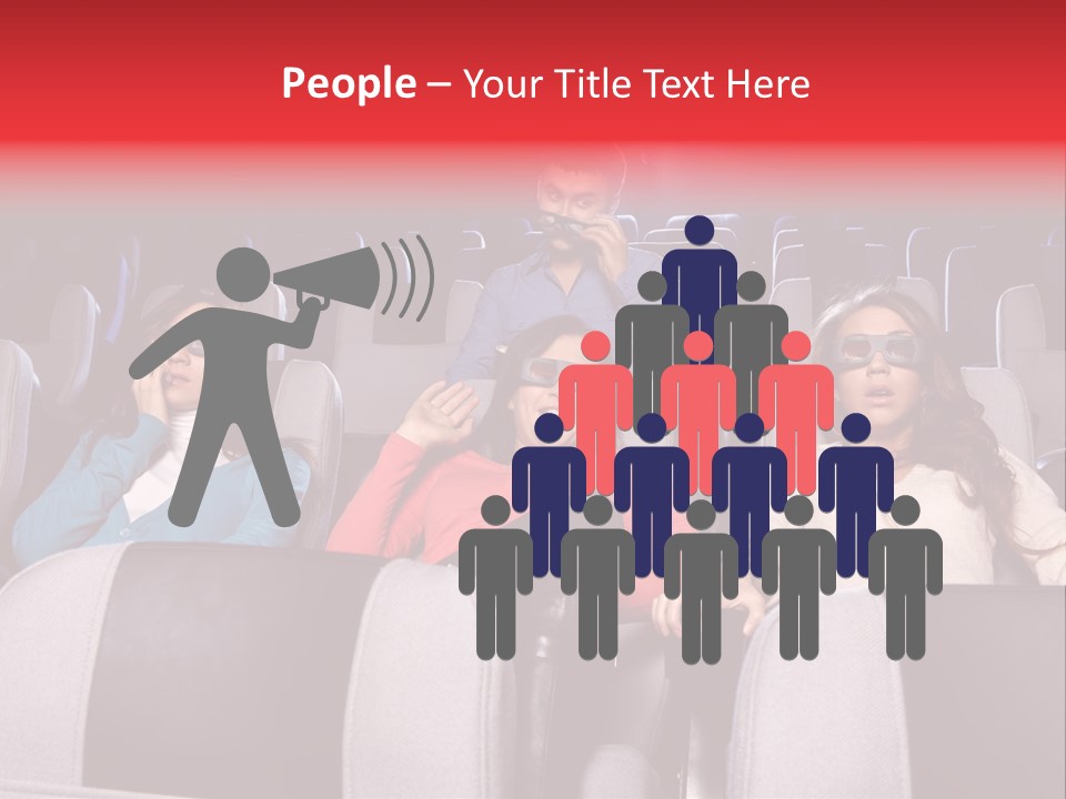 Female Young Indoors PowerPoint Template