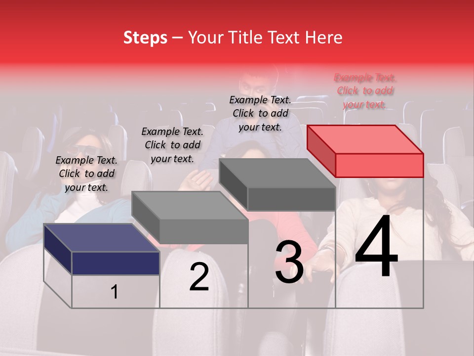 Female Young Indoors PowerPoint Template