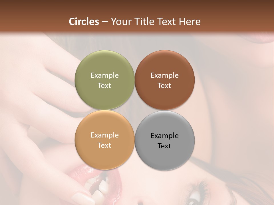 Beautiful Lips PowerPoint Template