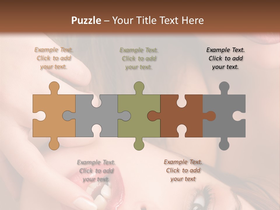 Beautiful Lips PowerPoint Template