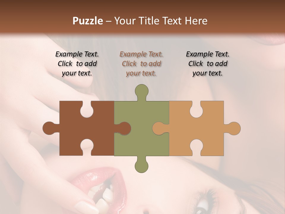 Beautiful Lips PowerPoint Template