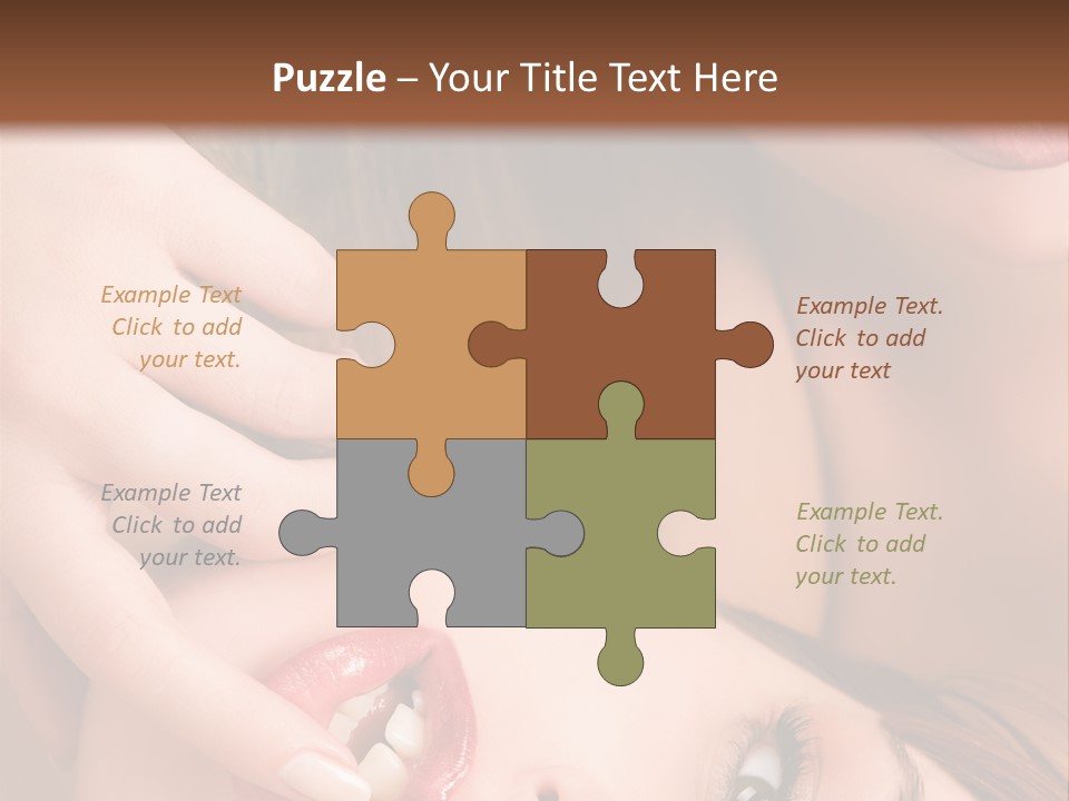 Beautiful Lips PowerPoint Template